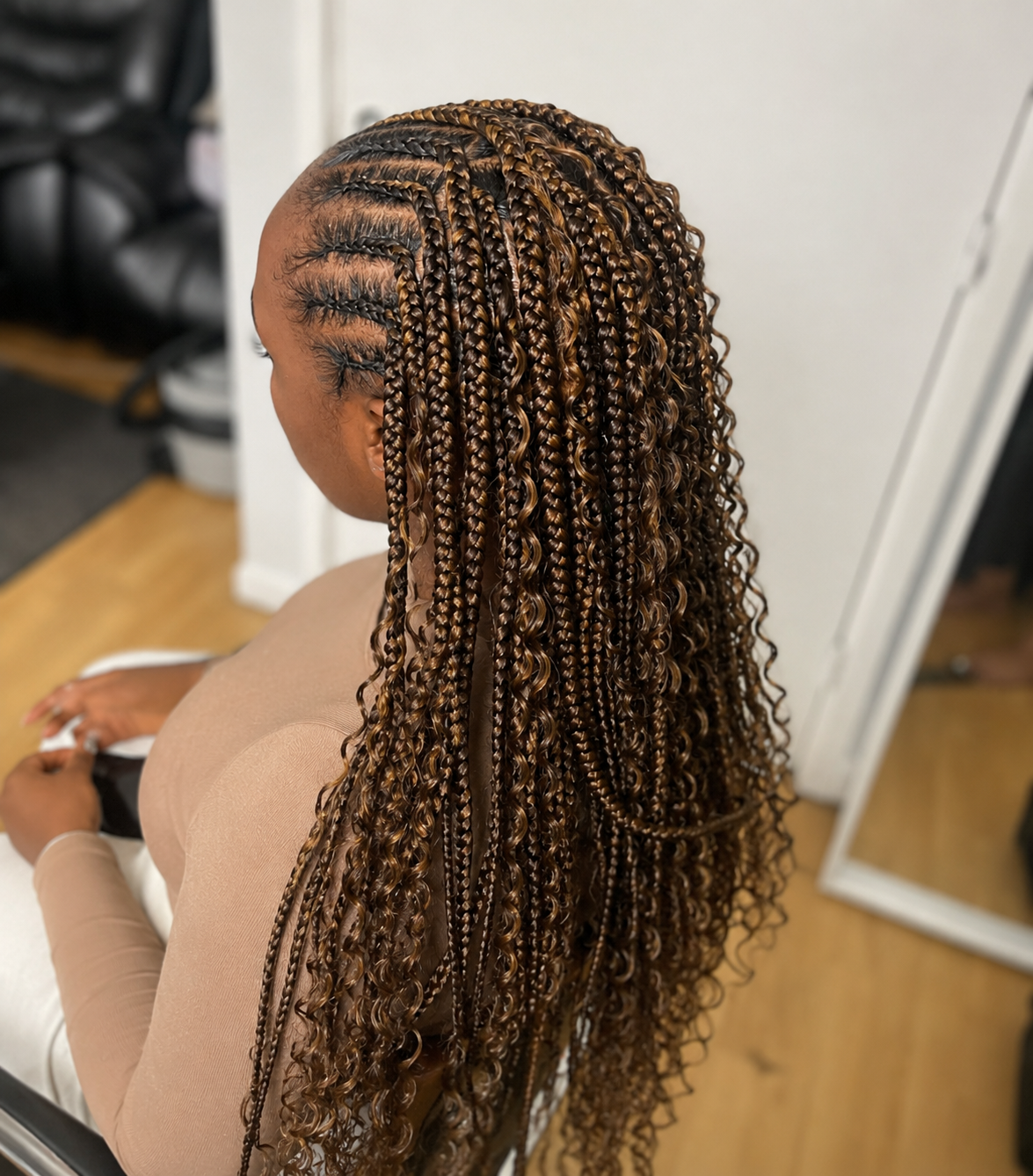 Medium Fulani Boho Braids
